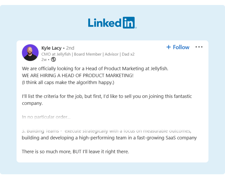 research paper linkedin post